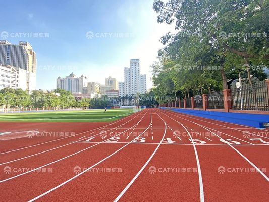 WA II Sınıf ESP Onaylı Yapılandırılmış Koşu Yolu Spor Yer Yolu Atletizm Yolu YUUZ