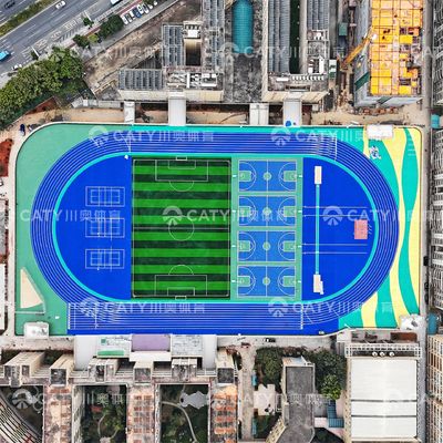 Okullar için en iyi prefabrik pist maliyetli prefabrik koşu pistleri EPDM granülleri toplu tedarikçi