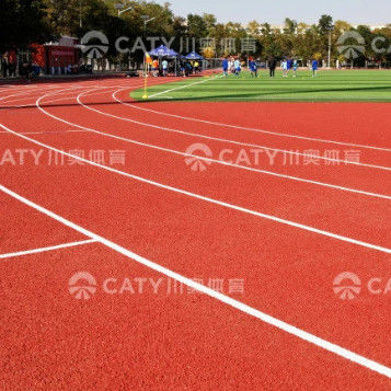 Fabrika Fiyatı Yaşlanmaya Karşı Atletizm Koşu Pisti İç ve Dış Çevre Sentetik Spor Yüzeyi