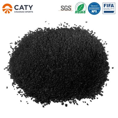 Yapay çim doldurma için dayanıklı 3 ~ 5 Yıl Anti-UV Anti-Yağ Kanama SBR Kauçuk Granülleri