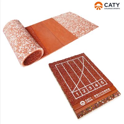 Yarı Fabrikasyon Koşu Pisti, Düşük Bakımlı Çok Amaçlı Spor Yüzeyinin Zaman Kazandıran Kurulumu