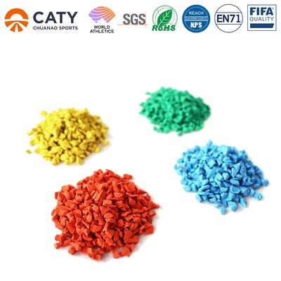 Yüksek Çekişli EPDM Fitness Parkuru Granülleri | Dış Mekan Sağlıklı Yaşam Yolları için Darbe Emici, Hava Koşullarına Dayanıklı Yüzey