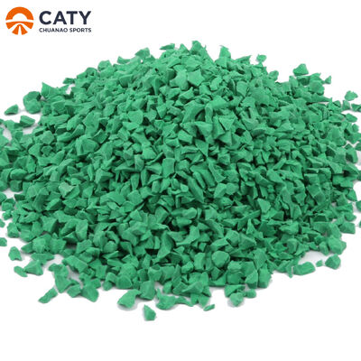 ECO Sertifikalı Kauçuk Doldurma Granülleri. Güvenli ve Sürdürülebilir Yapay Çim için Elastik Doldurucu.