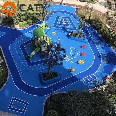 Spor Zemin ve Güvenlik Yüzeyleri için EPDM Kauçuk Granüller, Avrupa Projeleri için İstikrarlı Kalite