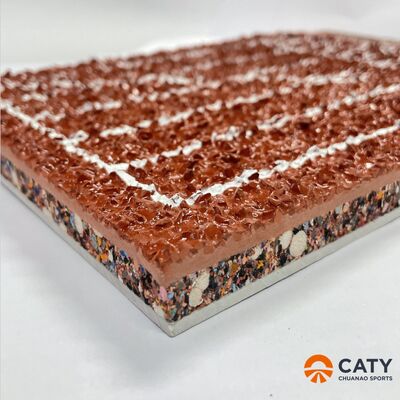 Spor yüzeyleri için mükemmel şok emişliği ve enerji geri dönüşü olan esnek ve hafif ETPU granülleri