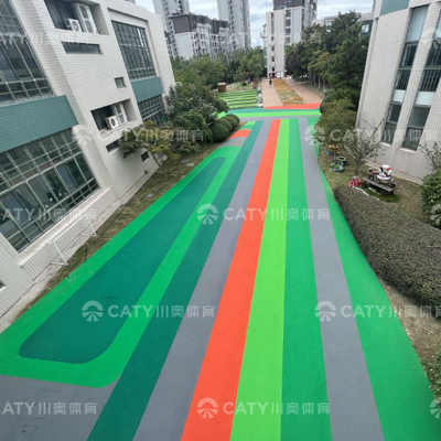 1-3mm UV Dirençli EPDM Çocuklar için Kauçuk Zemin Otel Oyun Alanı Çocuk Bahçeleri