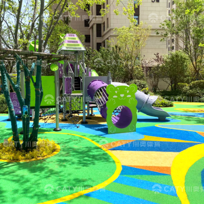 Yaşlanma karşıtı 1-3MM 20% Kauçuk İçeriği Çocuklar için EPDM Kauçuk Granül EPDM Oyun Alanı Çocuk Oyun Alanı Fabrika Doğrudan Satış